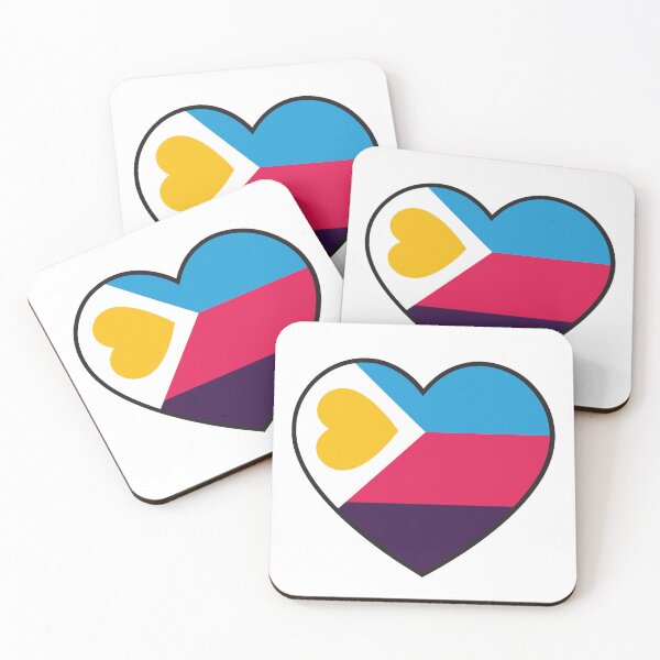 Item preview, Polyamory Pride Heart - New Pride Colors! designed and sold by LaLunaWinters.