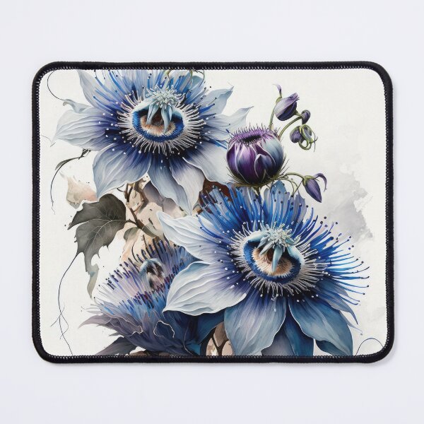 Item preview, Blue Passion Flower  designed and sold by Vanover Designs.