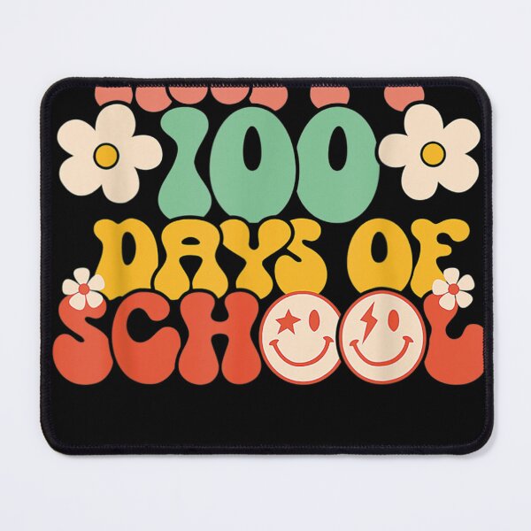 Item preview, Happy 100th Day Of School Teacher Kids Retro Groovy 100 Day designed and sold by TrendsDesign	 ⭐⭐⭐⭐⭐.