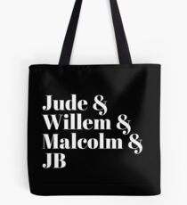 A Little Life (Black) Tote Bag