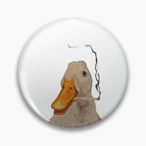 Item preview, Drawing smoking funny goose designed and sold by Aloelora.