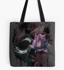 Death Blooms Tote Bag