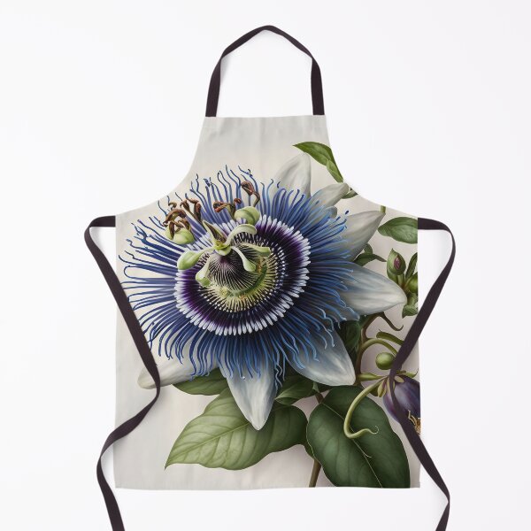 Item preview, Blue Passion Flower  designed and sold by Vanover Designs.