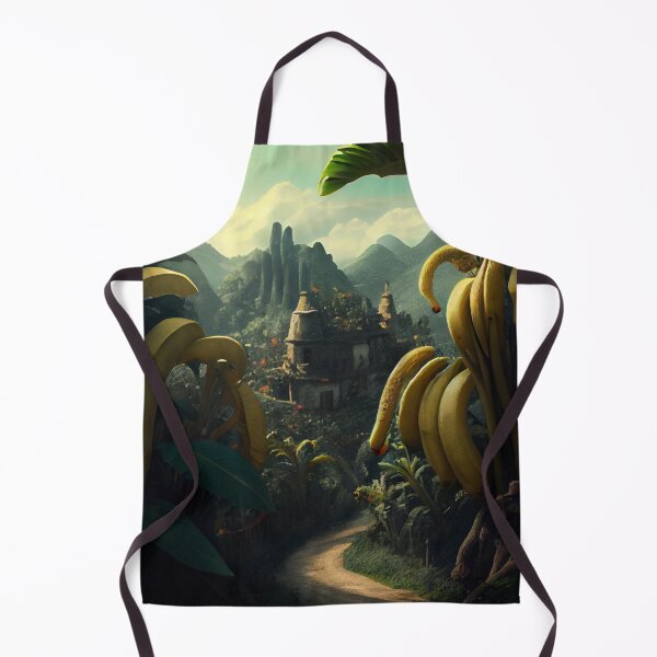 Artikelvorschau, Valley of Bananas and Fiddlesticks Digital Painting entworfen und verkauft von CodeAndColors.