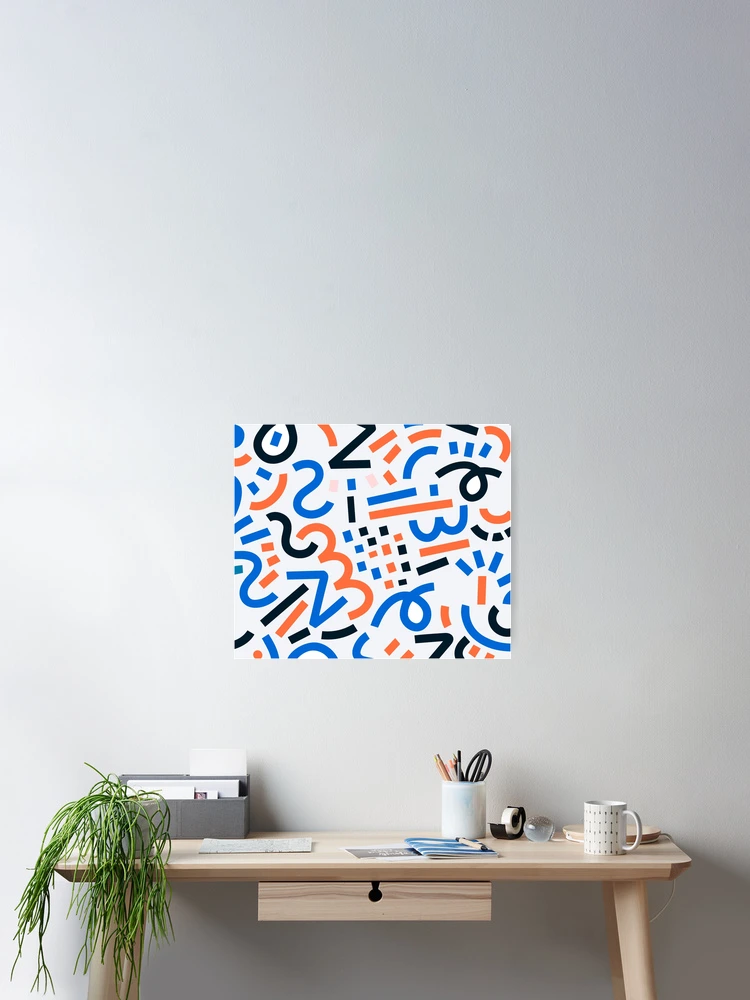 Thumbnail 2 of 3, Poster, Color Combination Pattern designed and sold by Timegraf.