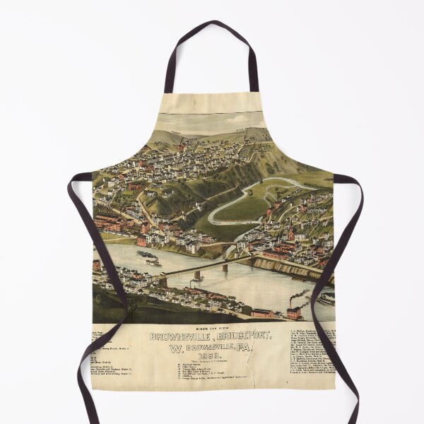 Item preview, Brownsville, Bridgeport, W. Brownsville Pennsylvania (1883) designed and sold by allhistory.