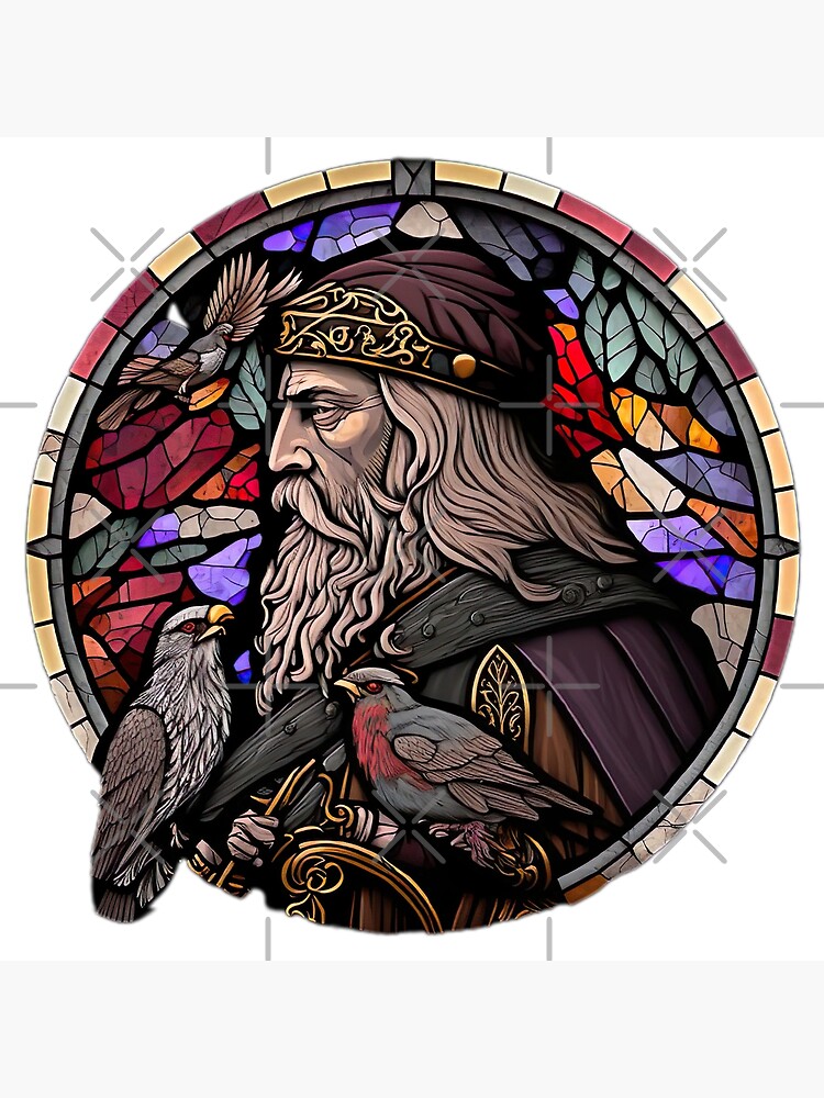 Scandinavian God - Odin Poster for Sale by MyFavorTee