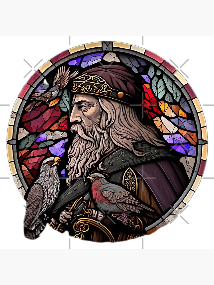 Scandinavian God - Odin Art Board Print for Sale by MyFavorTee