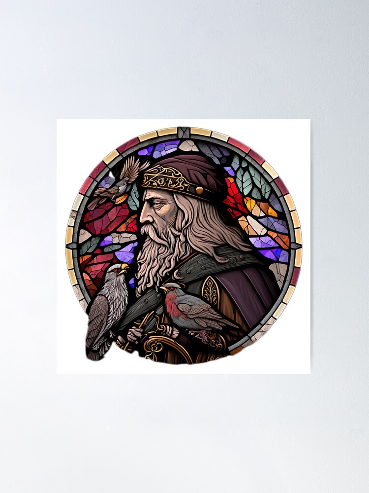 Scandinavian God - Odin Art Board Print for Sale by MyFavorTee