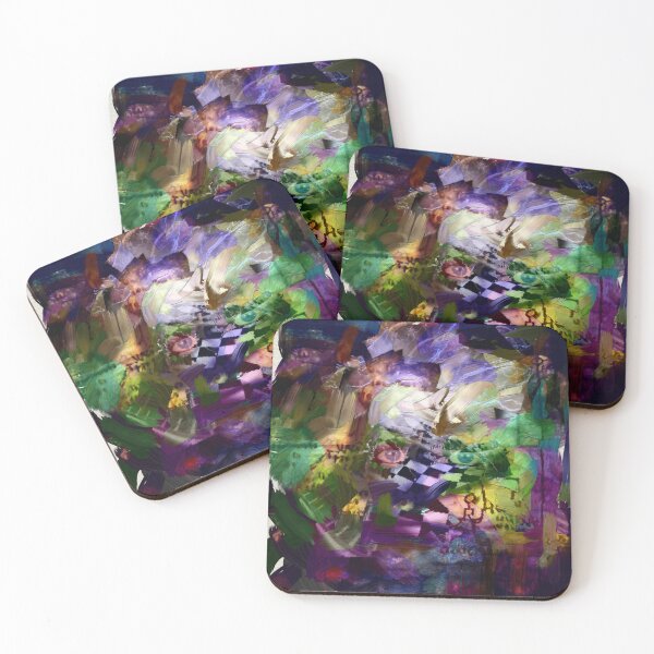 Item preview, Abstract face with symbols designed and sold by rolffimages.