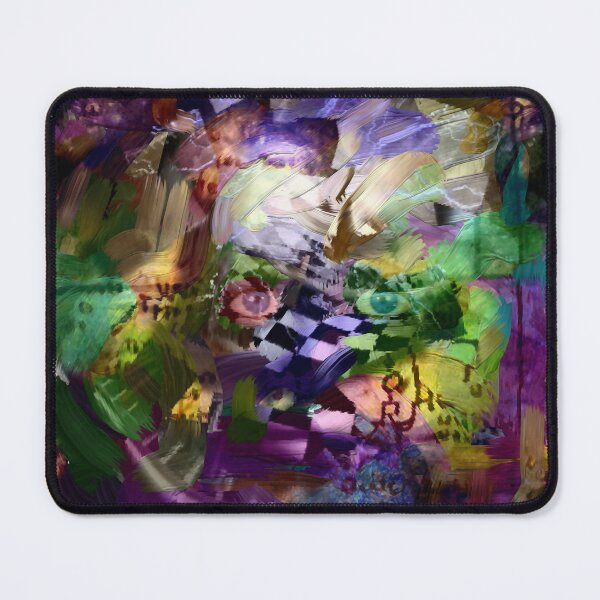Item preview, Abstract face with symbols designed and sold by rolffimages.