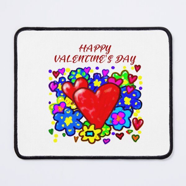 Item preview, Cute Cartoon Hearts Happy Valentine’s Day Design designed and sold by Vividality.