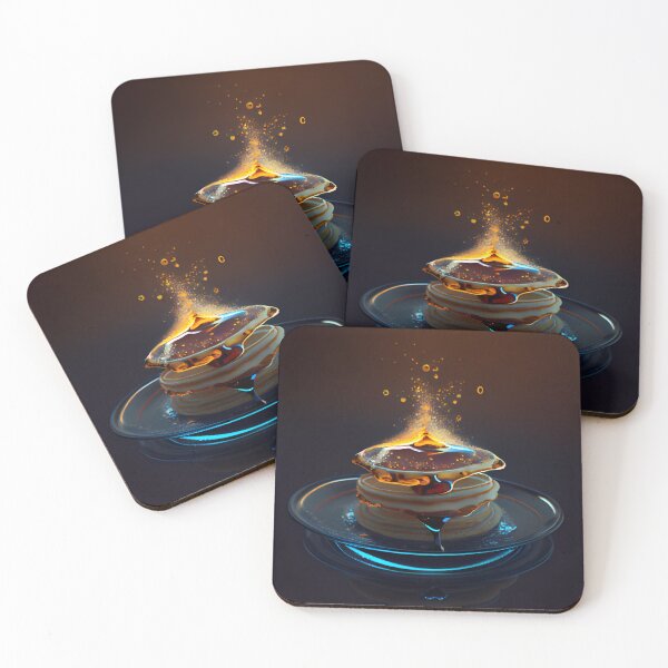 Item preview, Sparkling Pancake Delight Digital Painting designed and sold by CodeAndColors.