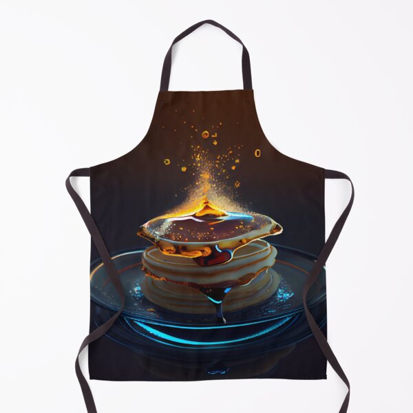 Item preview, Sparkling Pancake Delight Digital Painting designed and sold by CodeAndColors.