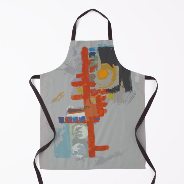 Item preview, Modern Abstract Shapes in Red and Gray designed and sold by NancyMerkle.
