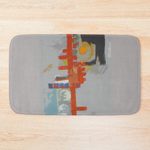Item preview, Modern Abstract Shapes in Red and Gray designed and sold by NancyMerkle.