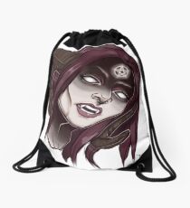 Ellora Demon Drawstring Bag