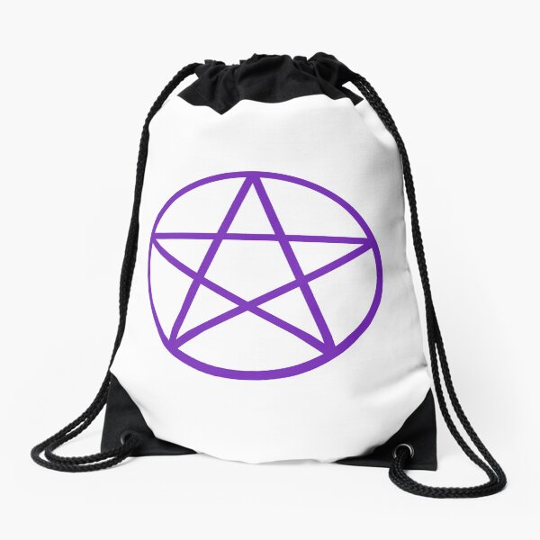 Item preview, Pagan Wiccan Cheeky Witch® Purple Pentacle designed and sold by cheekywitch.