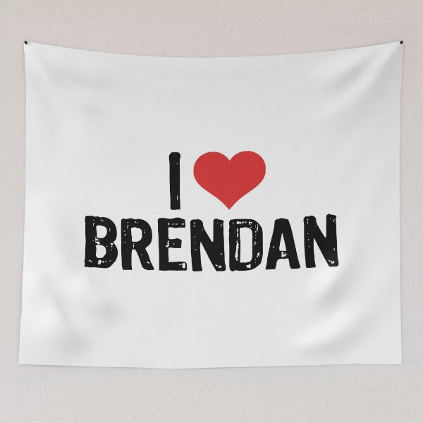 Item preview, I Love Brendan designed and sold by The "I Love Everything" Shop.