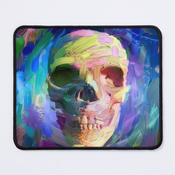 Item preview, Skull colorful painting designed and sold by rolffimages.