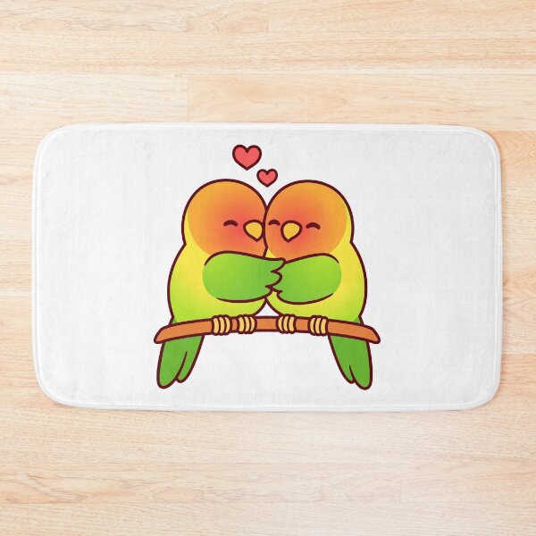 Item preview, Hugging Lovebirds designed and sold by irmirx.