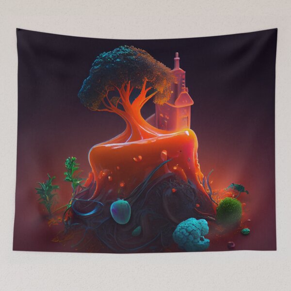 Item preview, Mulch Carrot and Jelly Digital Painting designed and sold by CodeAndColors.