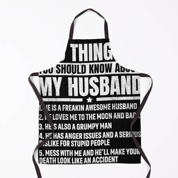 Item preview, 5 Things You Should Know About My Husband husb Gifts designed and sold by saifuddin shifat.