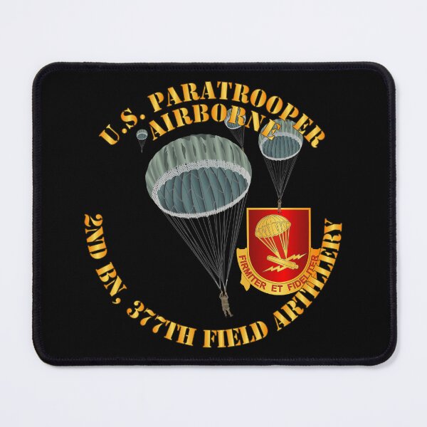Item preview, Army - US Paratrooper - 2nd Bn 377th Field Artillery DUI designed and sold by Military Insignia Products.