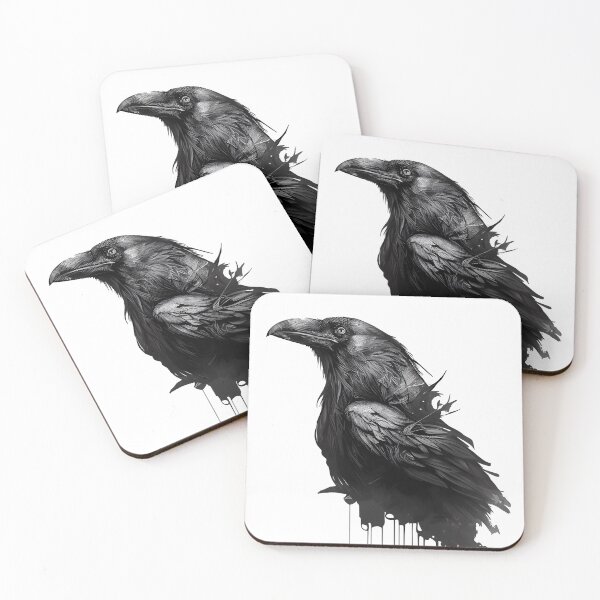 Item preview, Black Raven Vector designed and sold by RavnWorX.