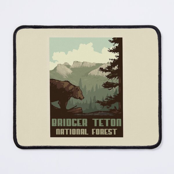 Item preview, Bridger Teton National Forest designed and sold by Broken Antler Designs .