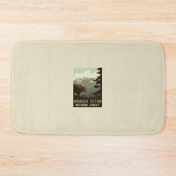 Item preview, Bridger Teton National Forest designed and sold by Broken Antler Designs .