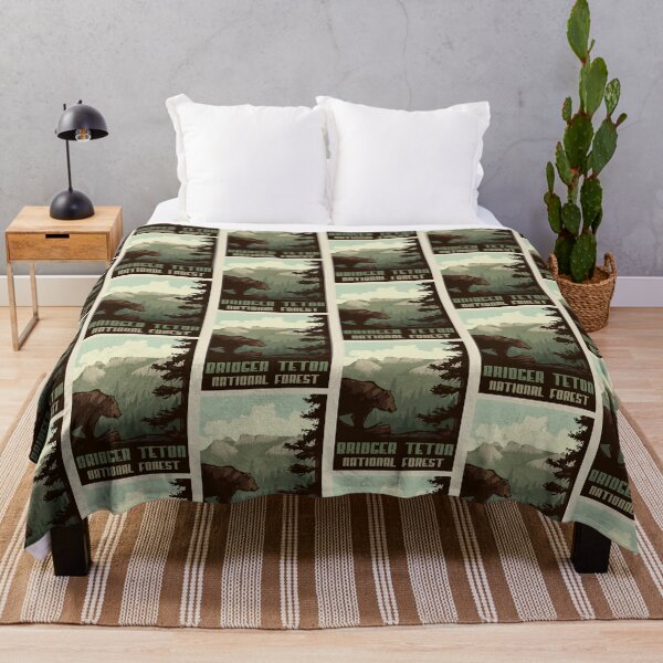 Item preview, Bridger Teton National Forest designed and sold by Broken Antler Designs .