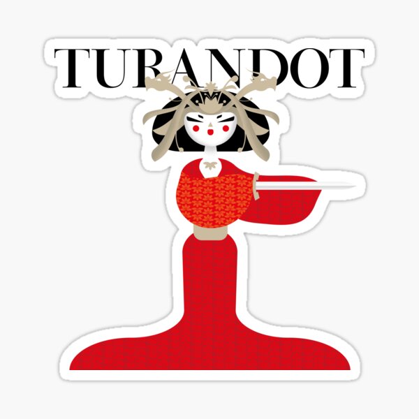 Turandot Sticker