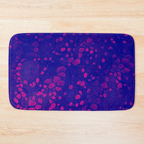 Item preview, Blue and Pink Abstract Lace Pattern designed and sold by asurtiumgreen.