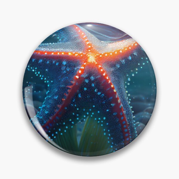 Item preview, Beaming Starfish Digital Painting designed and sold by CodeAndColors.