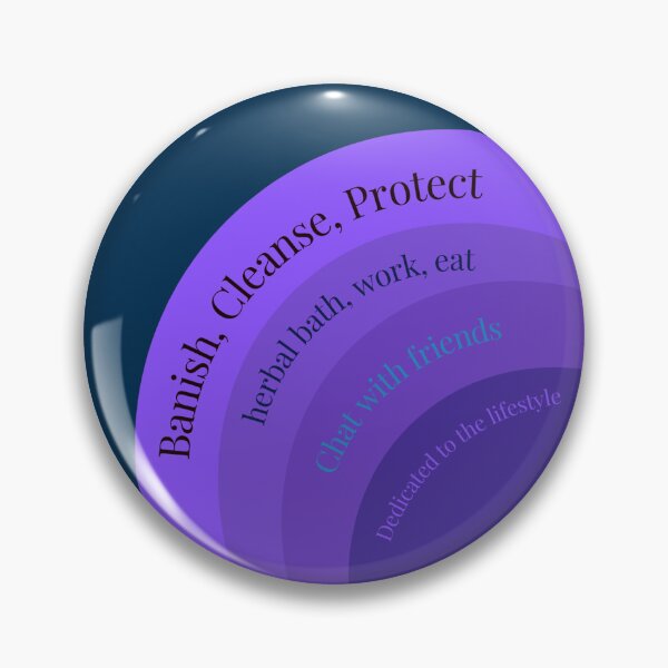 Item preview, banish cleanse protect dedicated lifestyle designed and sold by Benlilyarts.