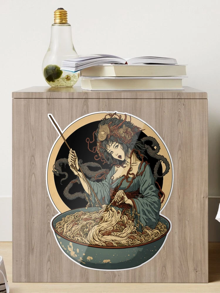 Ramen Bowl Ukiyo-e Drawing for Japanese Food and Manga Lover Ukiyo-e Kids Clothing | Redbubble