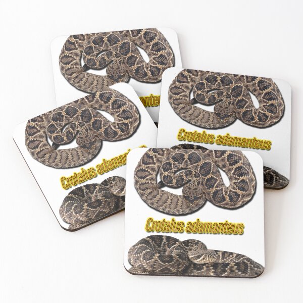 Item preview, Eastern Diamondback Rattlesnake (Crotalus adamanteus) designed and sold by Michael L Dye.