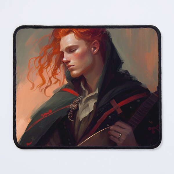 Item preview, Kvothe the bloodless: Kingkiller Bard designed and sold by HiddenWildArt.