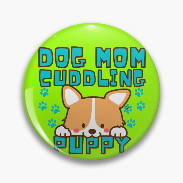 Item preview, DOG MOM, CUDDLING PUPPY, FUNNY PUPPY designed and sold by hijasminflower.