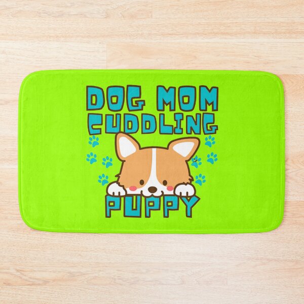 Item preview, DOG MOM, CUDDLING PUPPY, FUNNY PUPPY designed and sold by hijasminflower.
