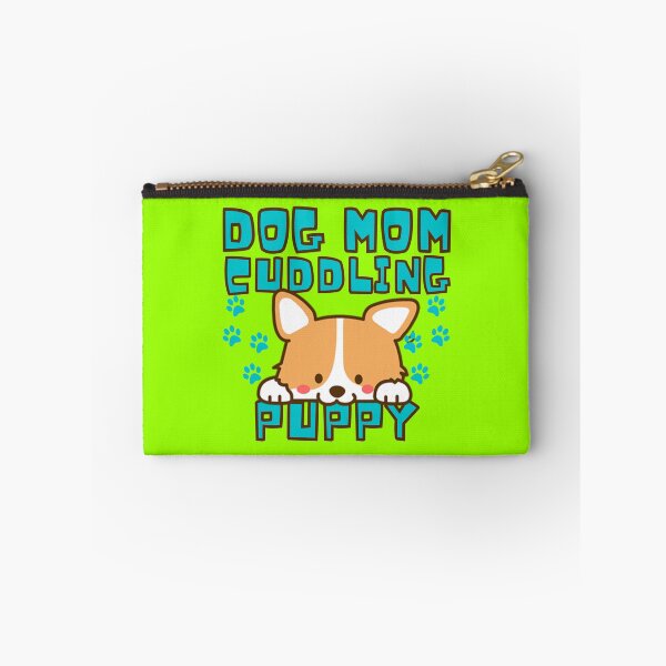 Item preview, DOG MOM, CUDDLING PUPPY, FUNNY PUPPY designed and sold by hijasminflower.