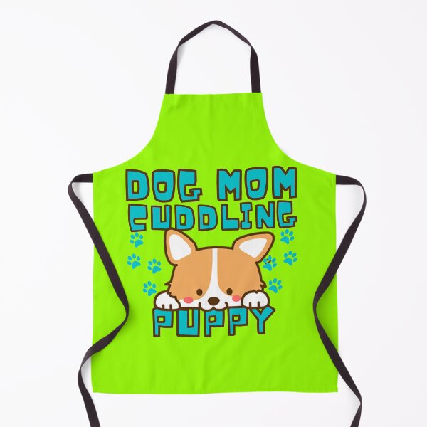 Item preview, DOG MOM, CUDDLING PUPPY, FUNNY PUPPY designed and sold by hijasminflower.