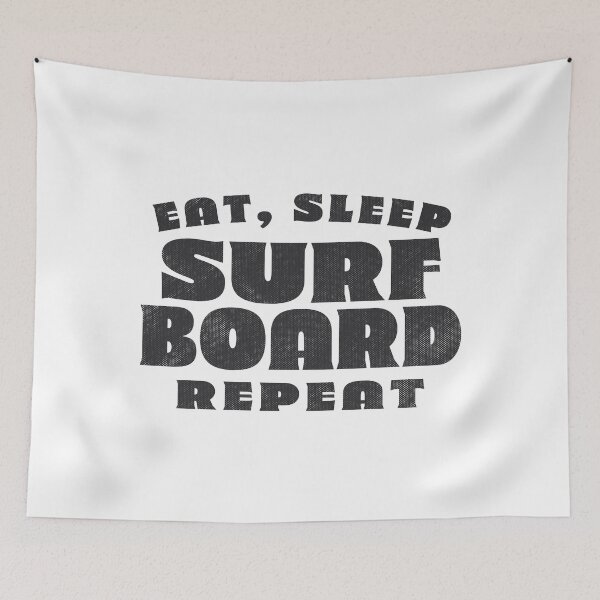 Item preview, Eat Sleep Surfboard Gifts designed and sold by TonySpencer.