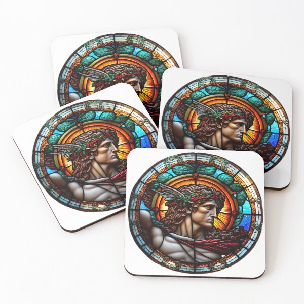 Item preview, The Radiant God: Apollo in Stained Glass Art designed and sold by Glassmaster.