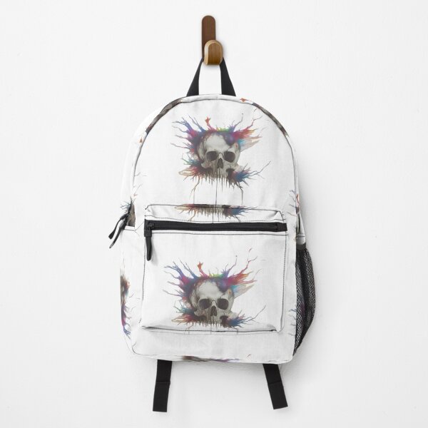 Item preview, skull with colors and abstract lines designed and sold by SoulGame.