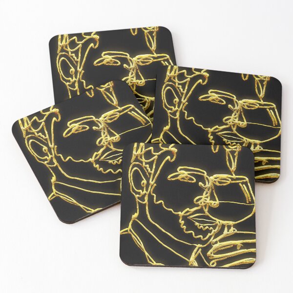 Item preview, man with wine | man with wine line art   designed and sold by KARTICK DUTTA.