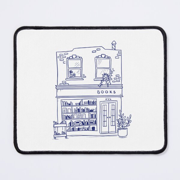 Item preview, Neighborhood Bookshop Sticker designed and sold by emmalouvideos.