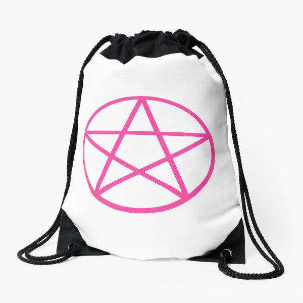 Item preview, Pagan Wiccan Cheeky Witch® Pink Pentacle designed and sold by cheekywitch.
