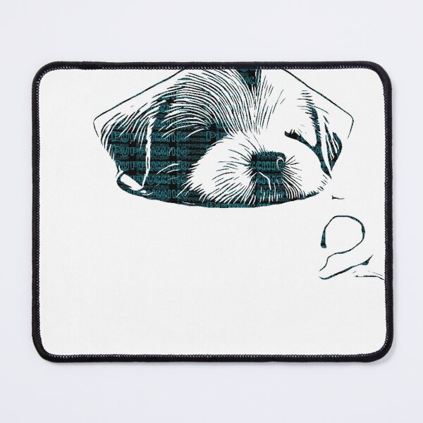 Item preview, Puppuccino White Dog designed and sold by ShopSunday.
